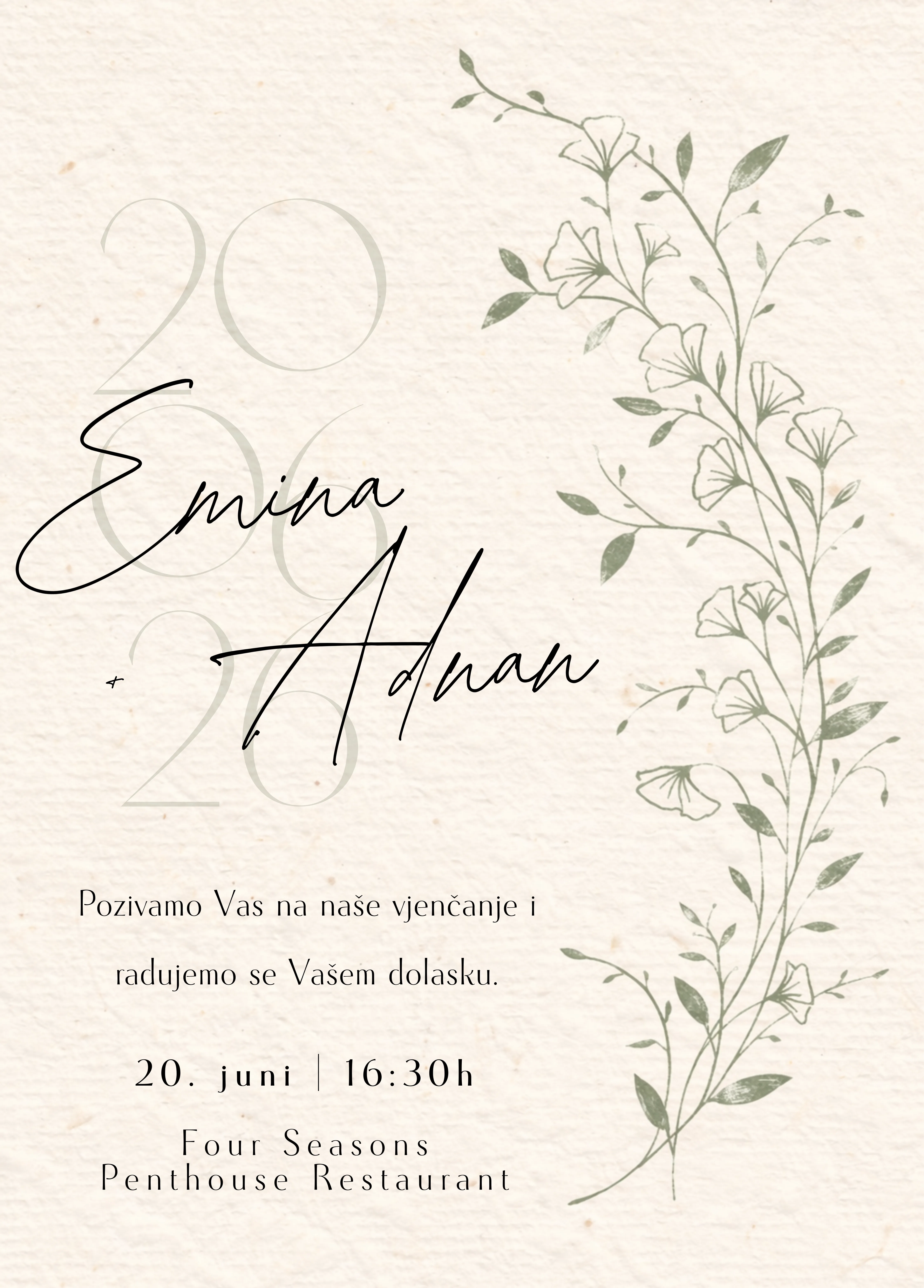 Wedding Invitation Card